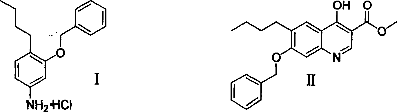 3-benzyloxy-4-butylaniline hydrochloride preparation method