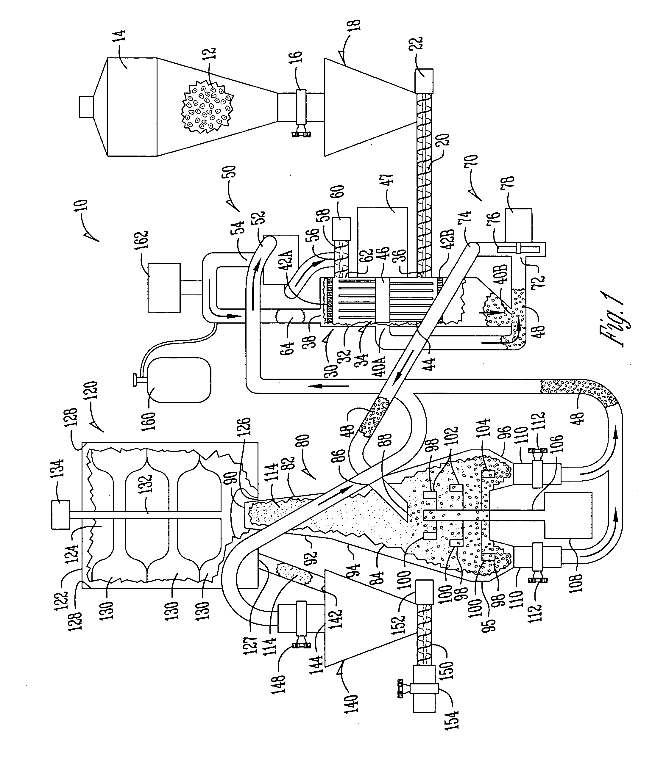 Granular material grinder and method of use