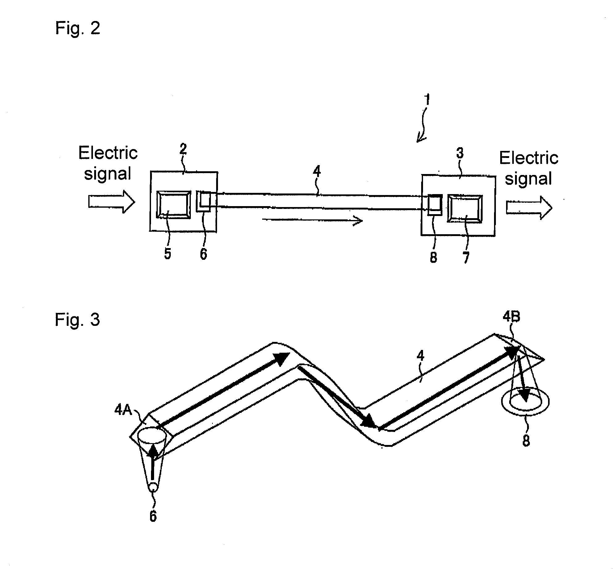 Optical wiring arrangement and optical transmission module