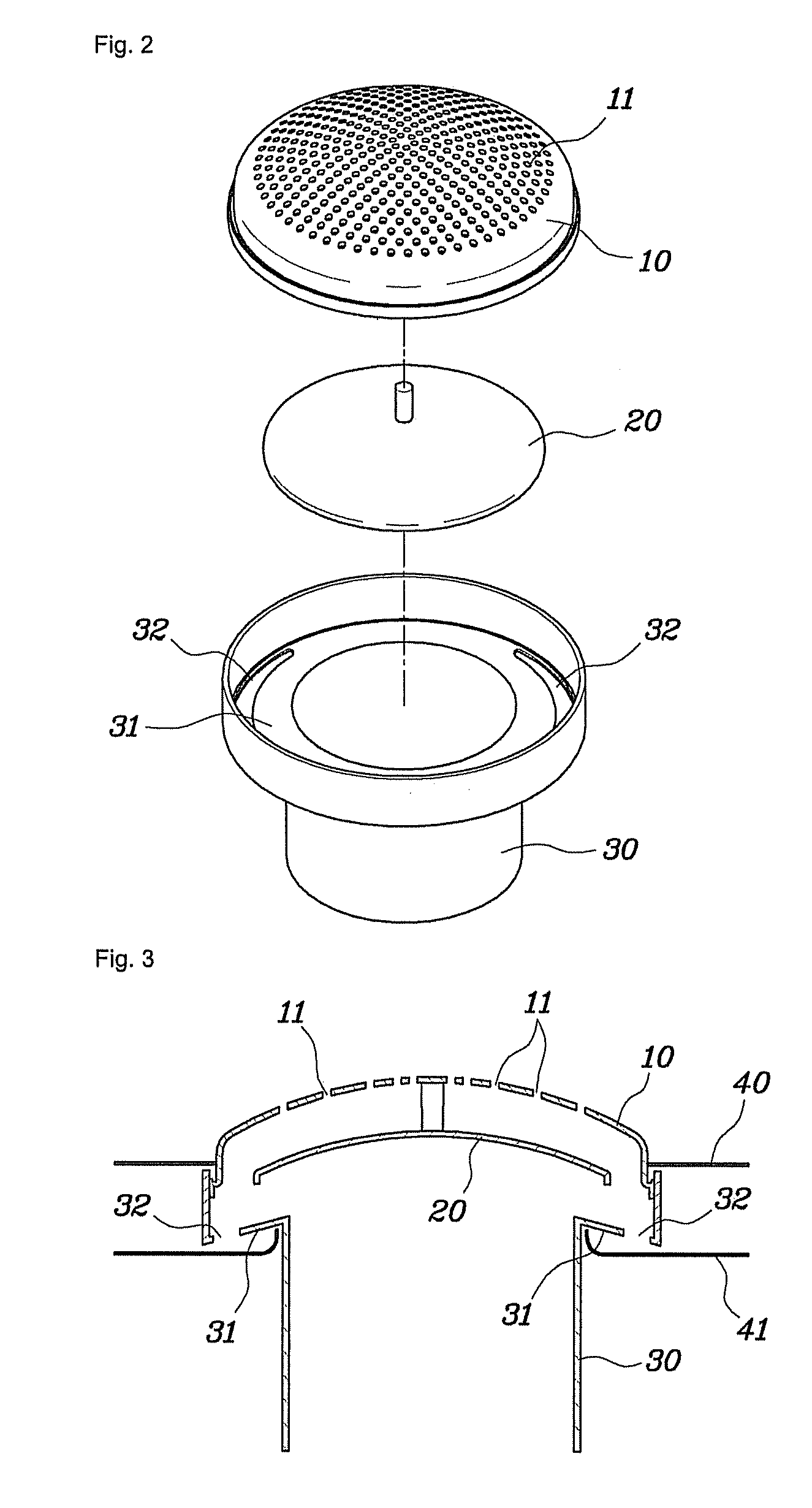 Apparatus for preventing water from flowing into high voltage electronic parts