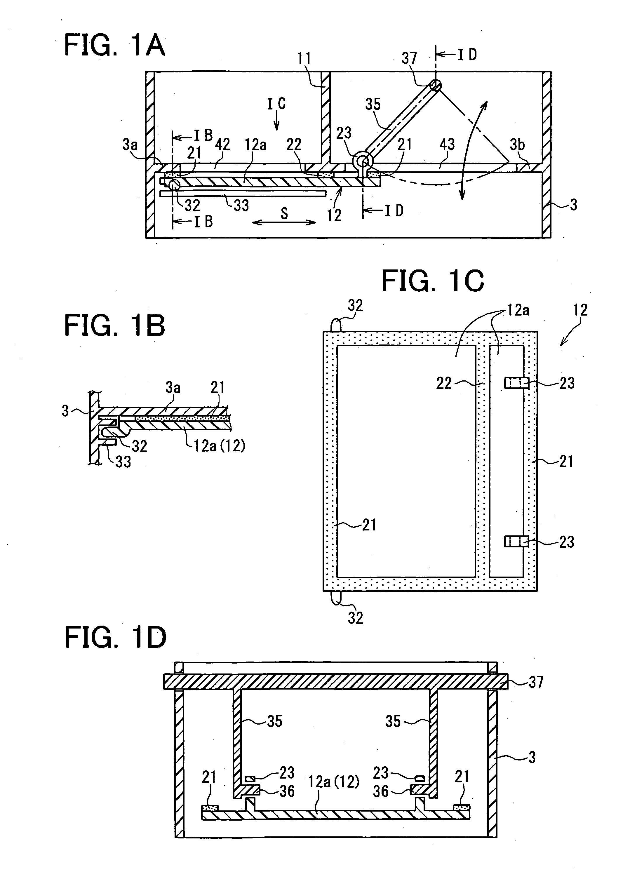 Air passage switching device and vehicle air conditioner