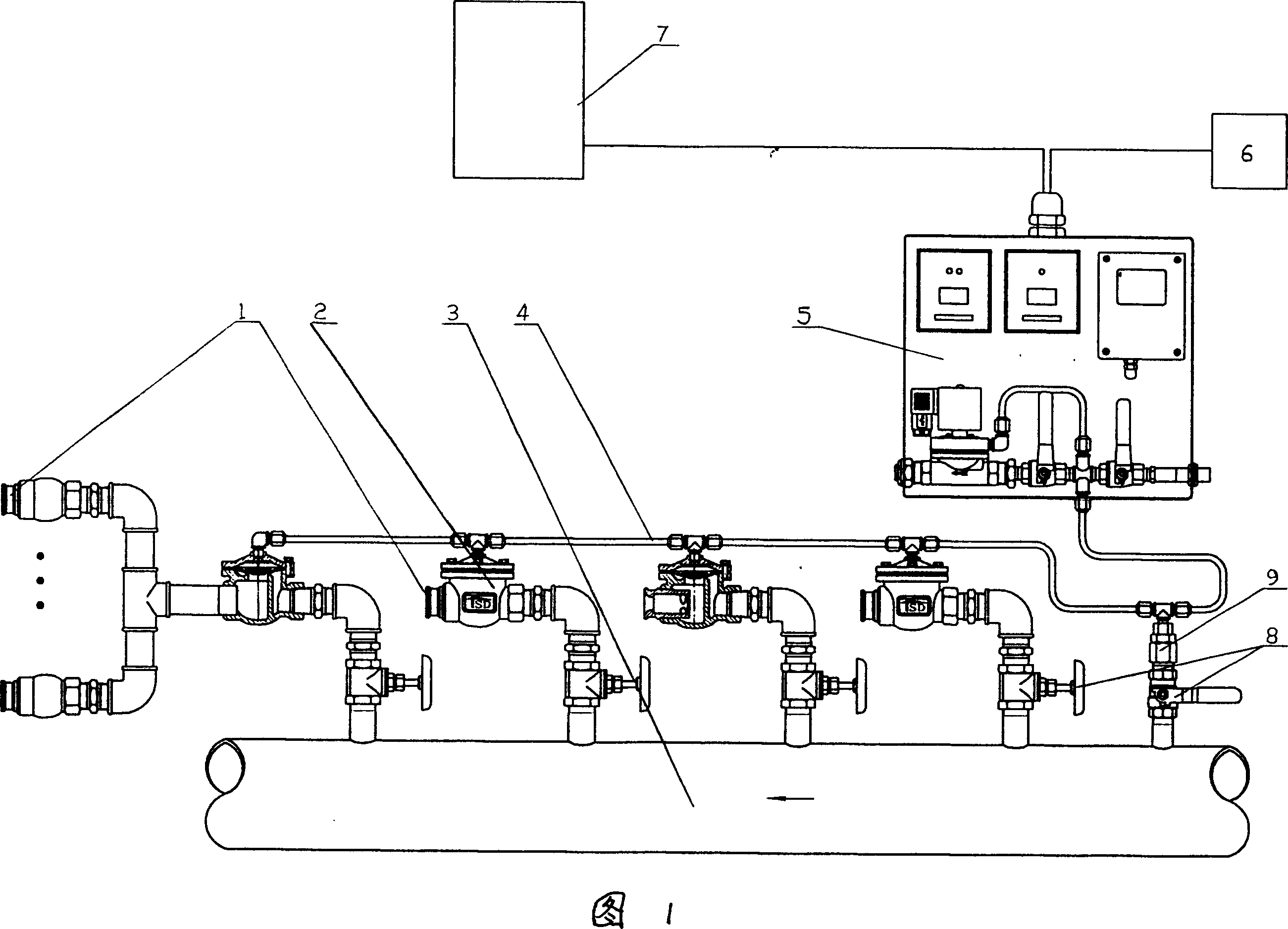 Closed type water spray fire extinguish system