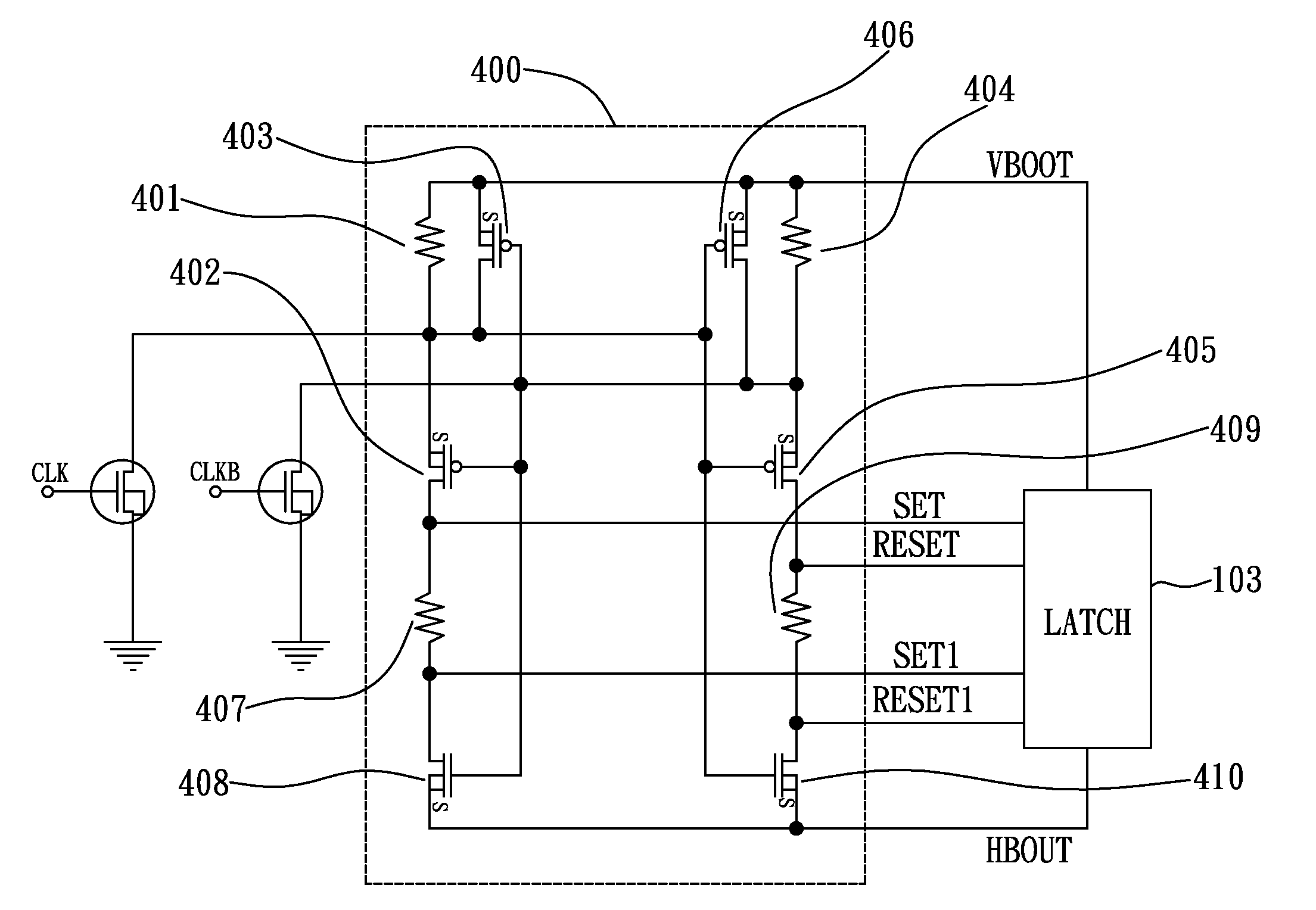 Active-load dominant circuit for common-mode glitch interference cancellation