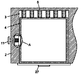 Arrangement device for accounting voucher documents