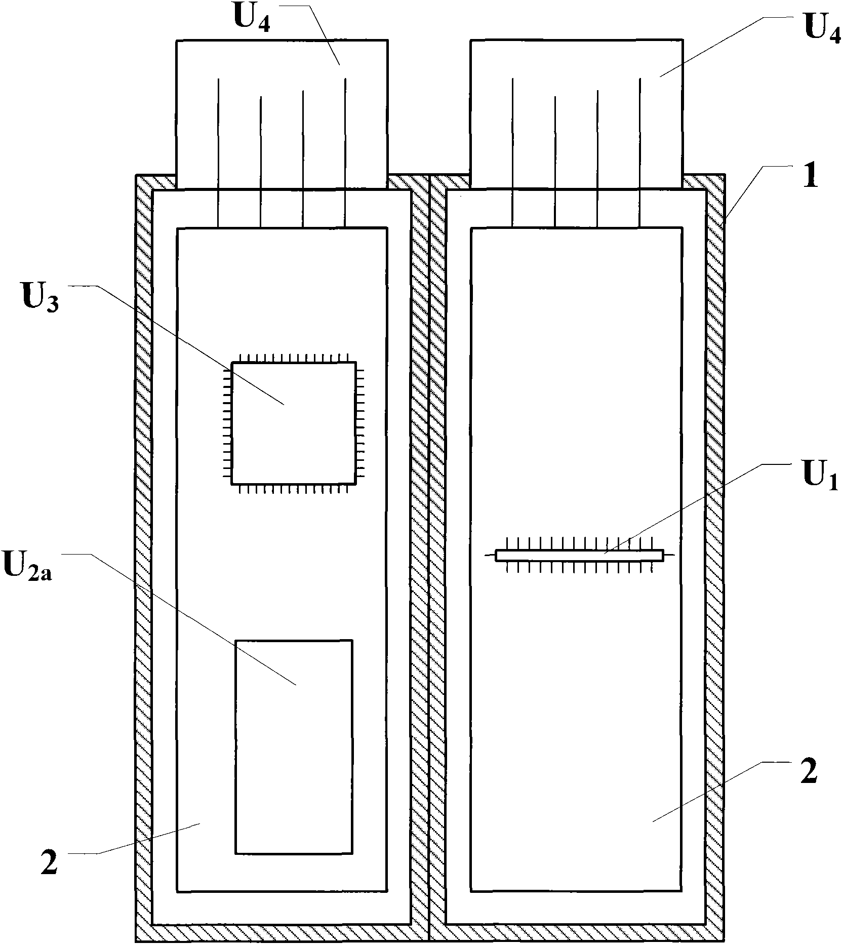 Intelligent flash U disk having function of mouse and implementation method thereof