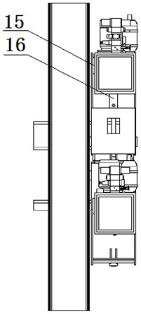 A single-control multi-point synchronous pressure entrainment device