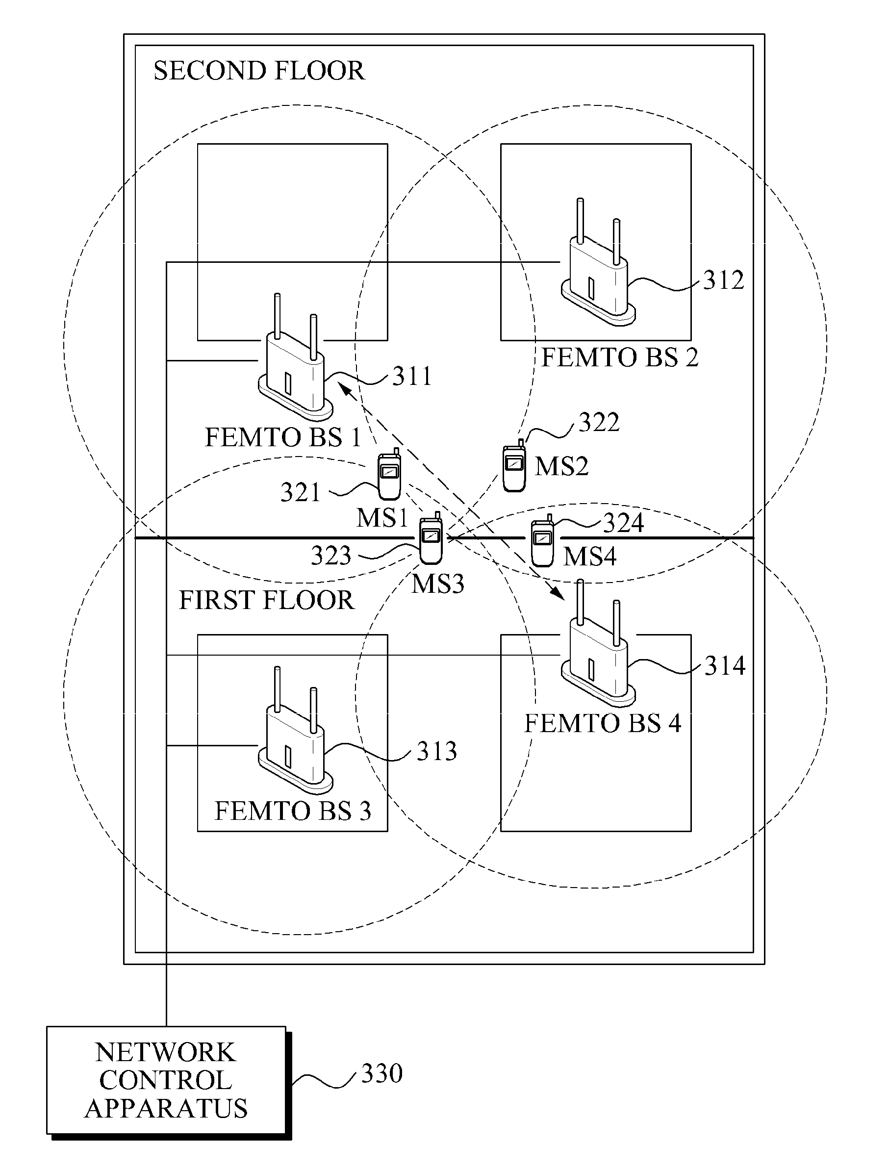 Adaptive interference alignment precoding and decoding to prevent multi-cell interference