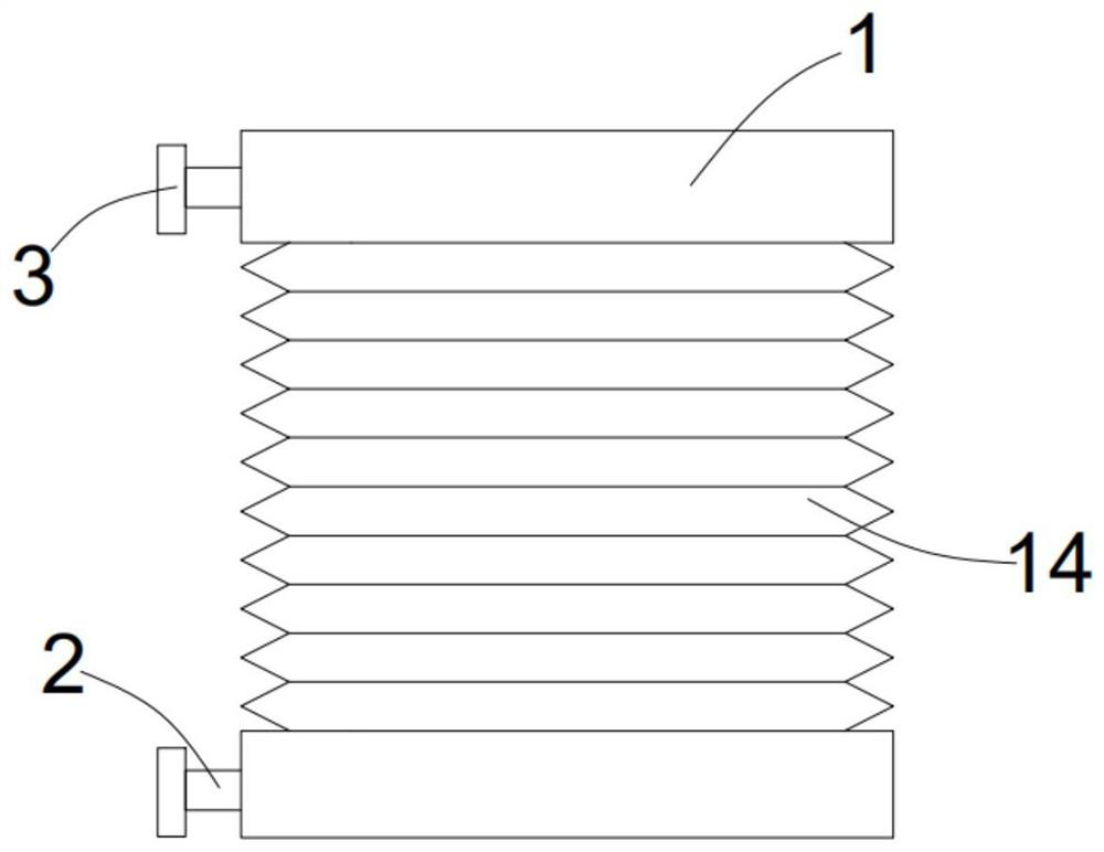 An adjustable permanent magnet shock absorber