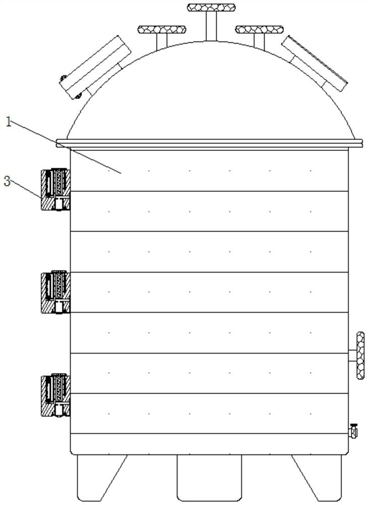 Biological reaction kettle quantitative extraction and detection device based on light sensation control