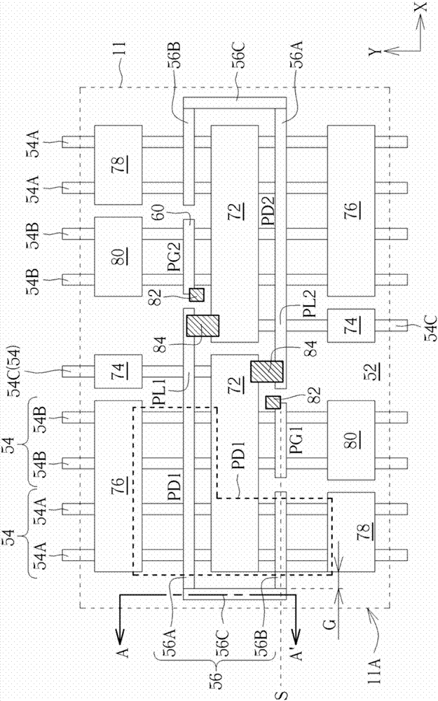 Layout pattern for static random access memory