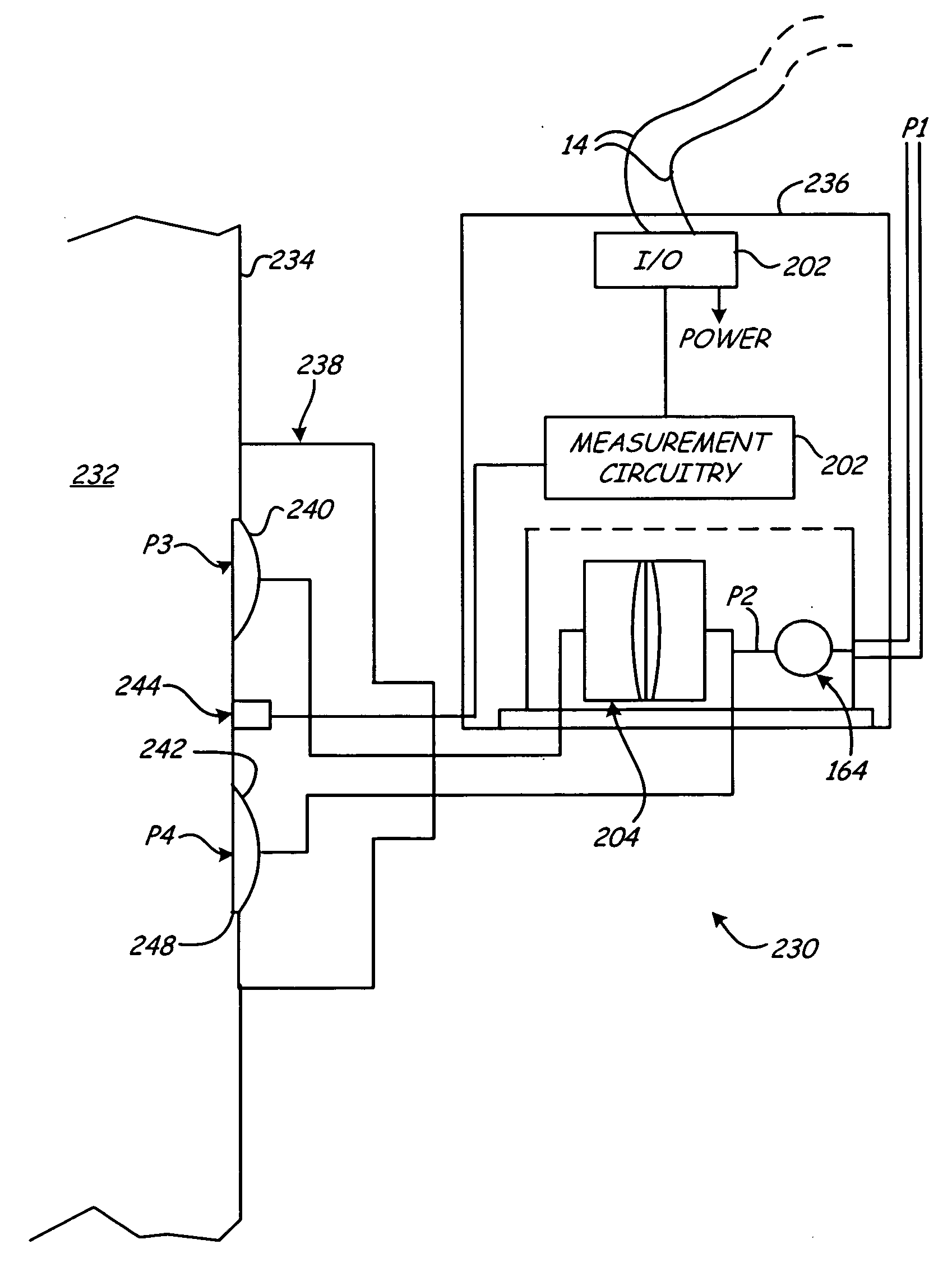 Process device with density measurement