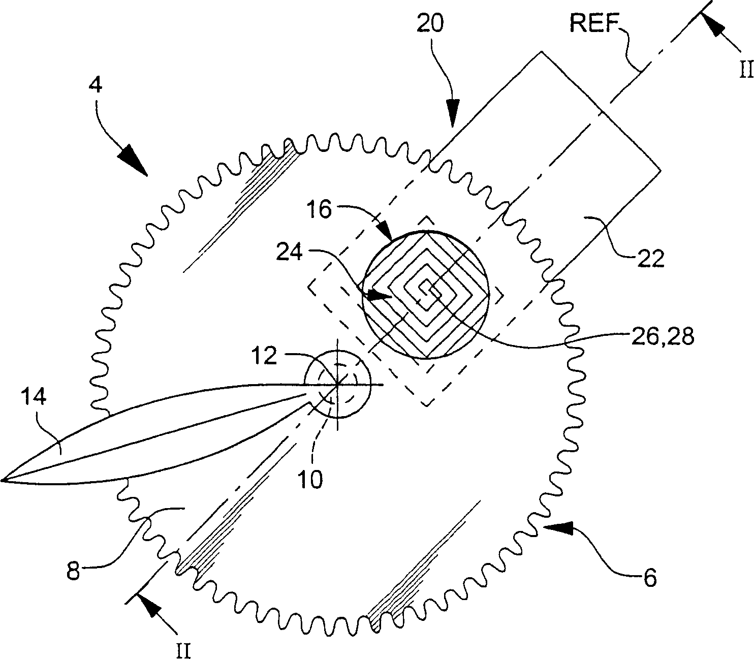 Method for synchronising an analog display of a timepiece with its electronic time base