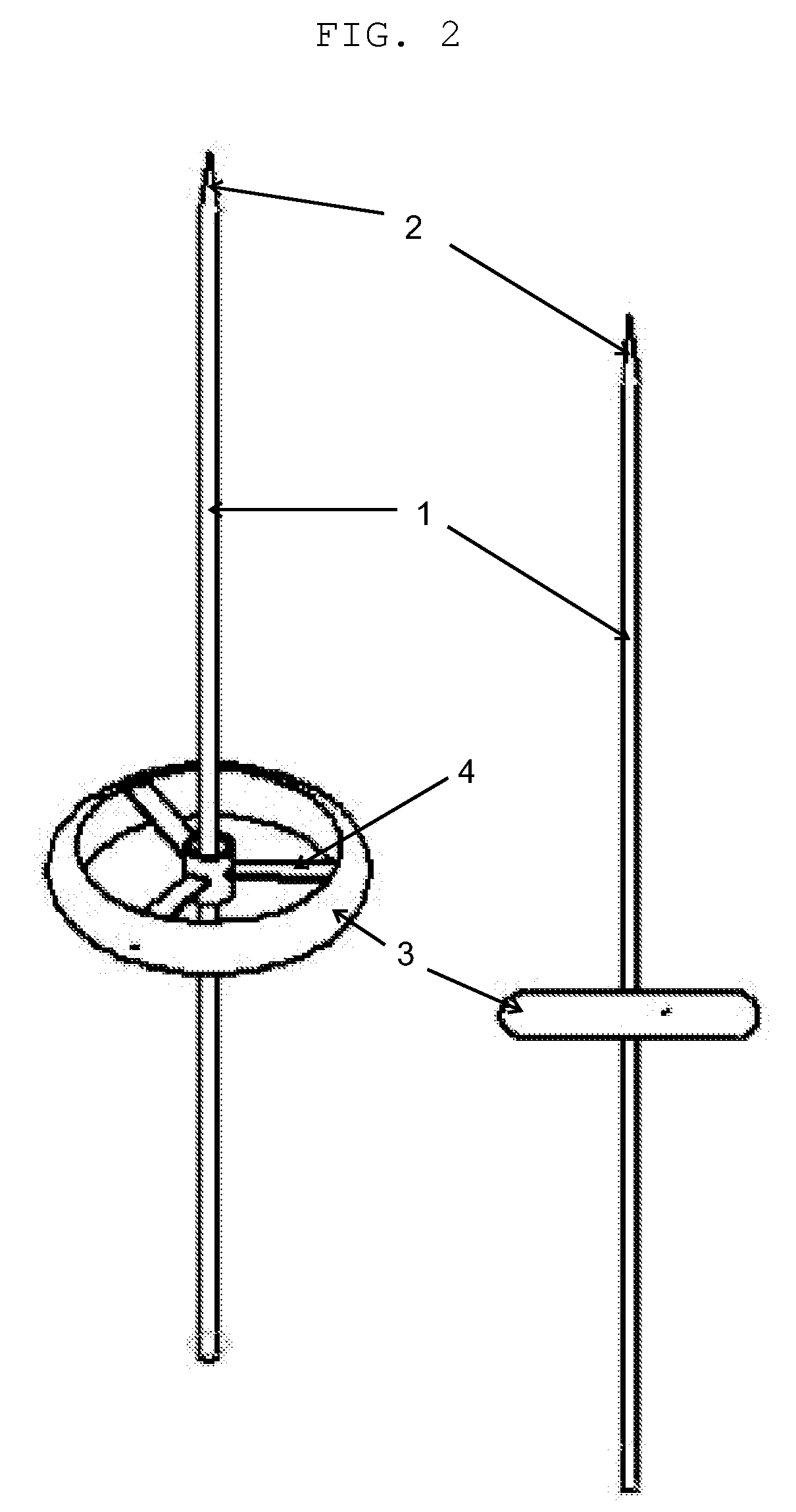 Device to attenuate atmospheric discharges
