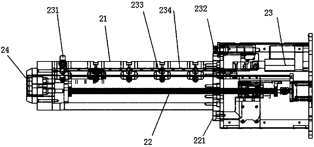 Control method for automatic feeding and discharging AGV