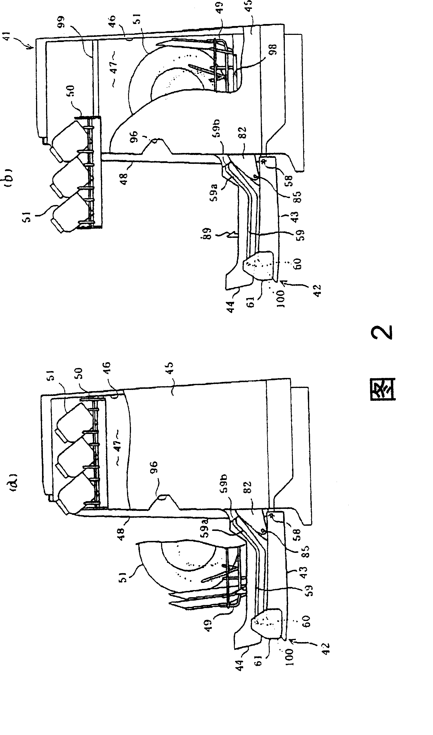 Tableware washing machine