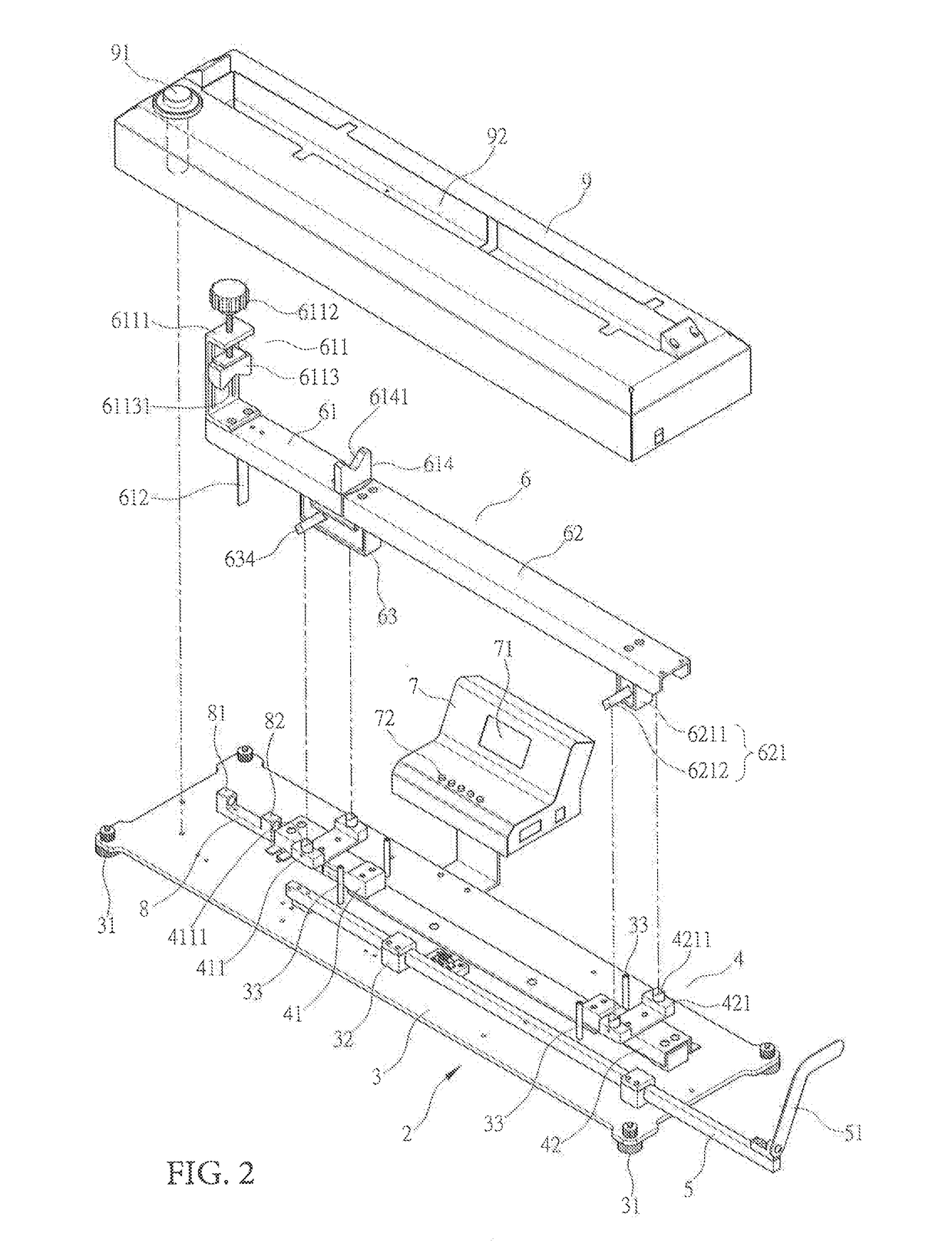 Mechanical Static and Dynamic Measuring Device Based on a Compound Cantilevered System