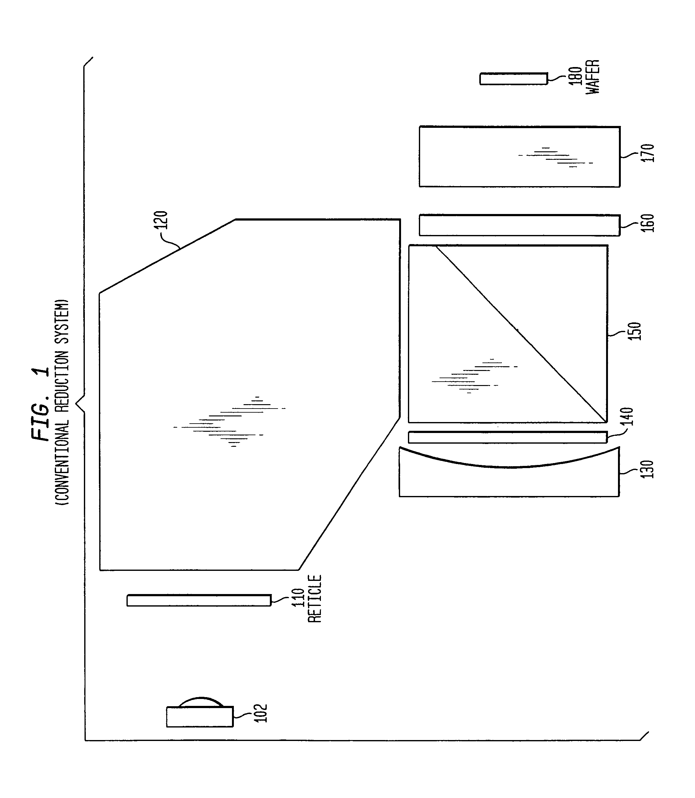 Optical reduction method with elimination of reticle diffraction induced bias