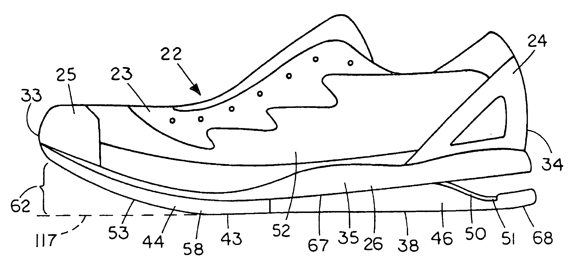 Method of conducting business including making and selling a custom article of footwear