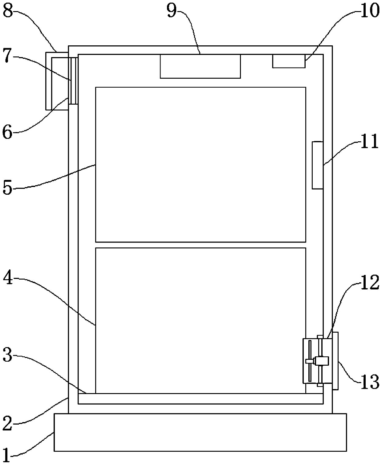 Power distribution cabinet convenient to maintain