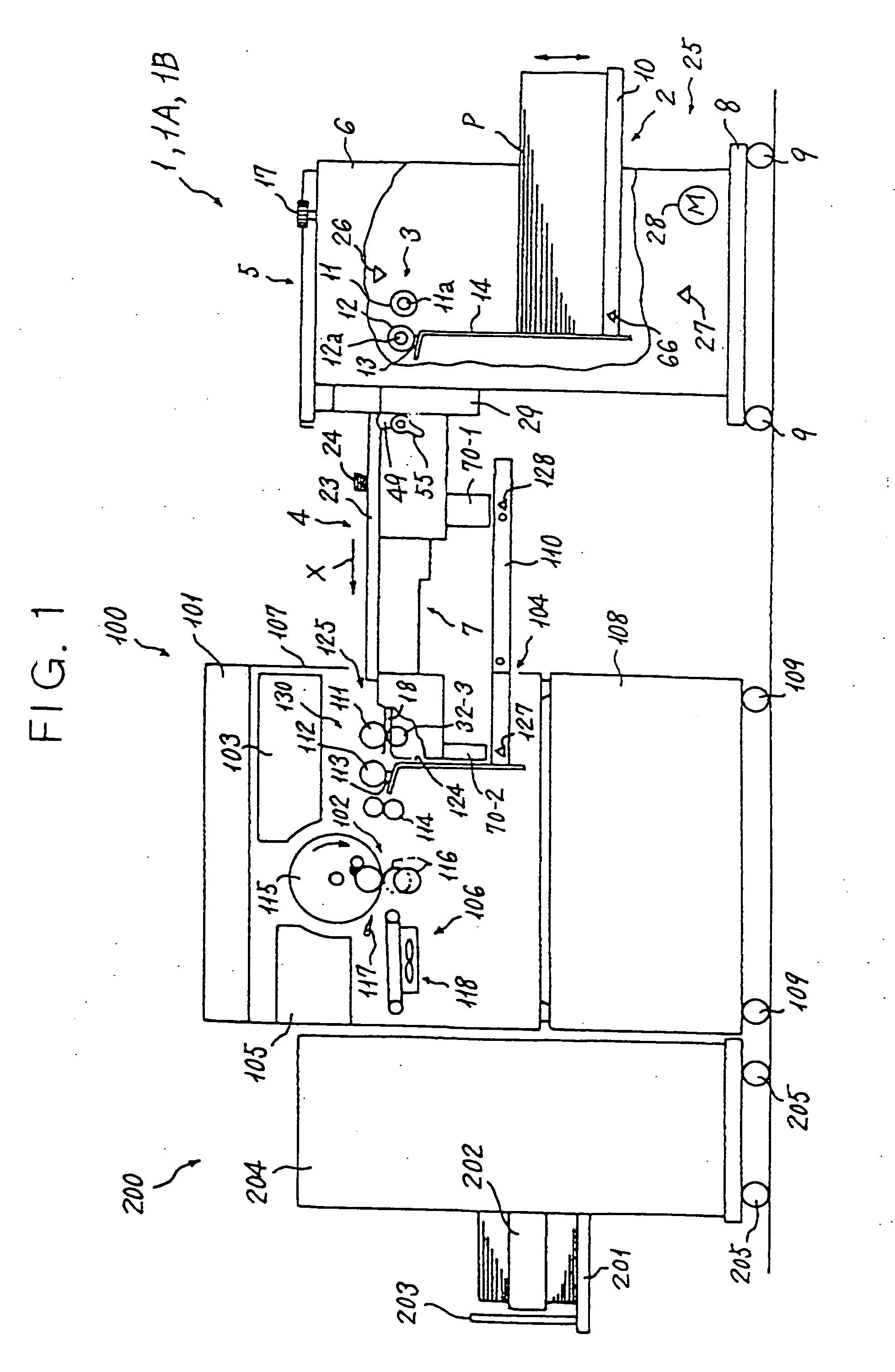 Paper conveyance apparatus