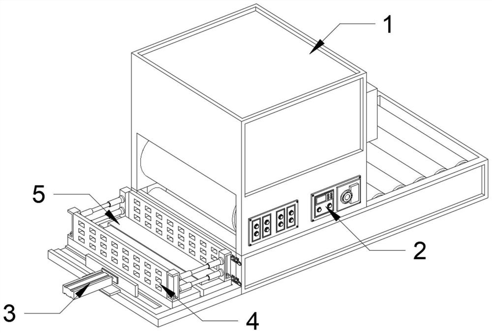 Preparation process and processing equipment of environment-friendly corrugated carton