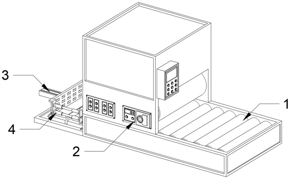 Preparation process and processing equipment of environment-friendly corrugated carton