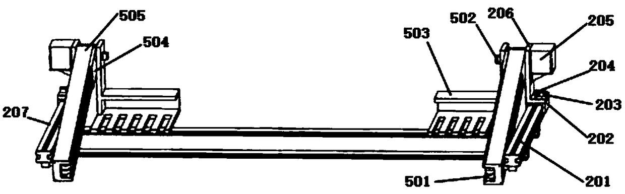 Transverse moving, lifting and translating device of mechanical intelligent three-dimensional garage