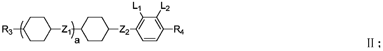 Negative liquid crystal composition and application thereof