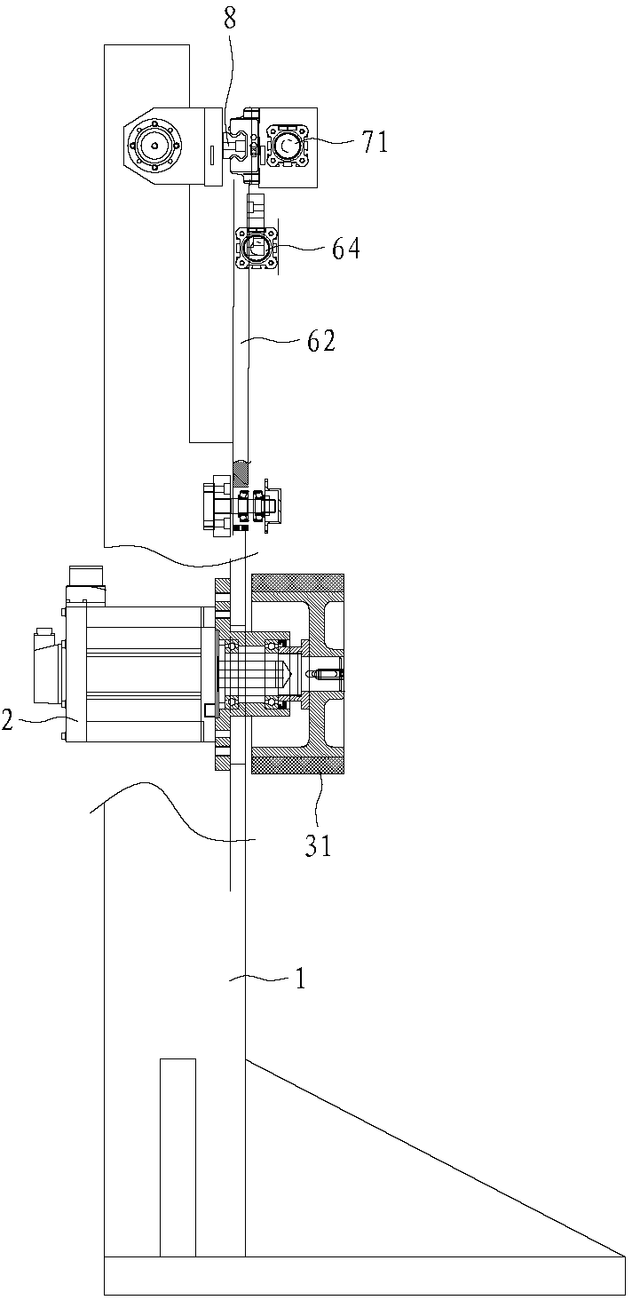 Floating sanding machine