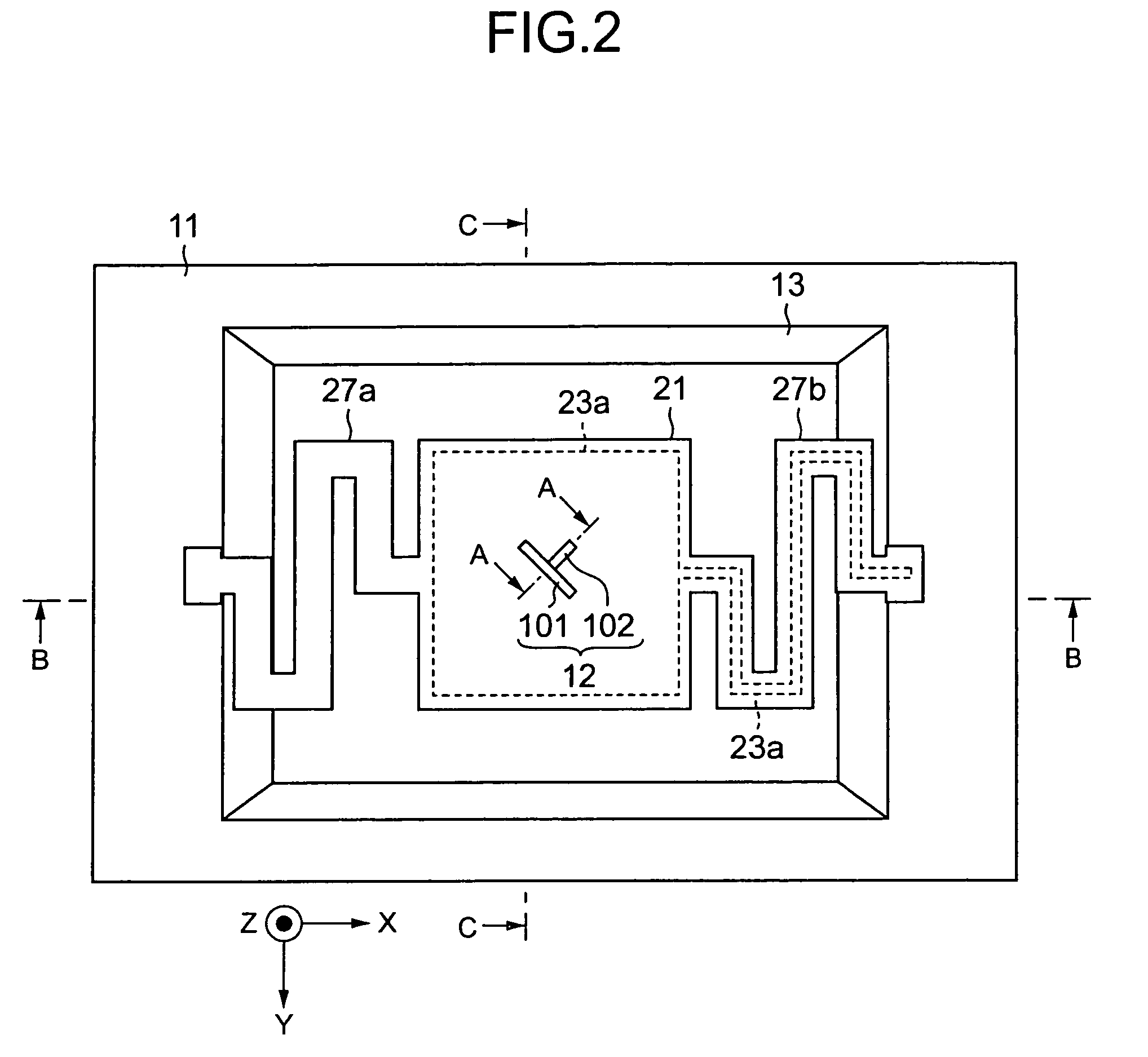 Optical element, thin film structure, optical switch, and method of manufacturing optical element