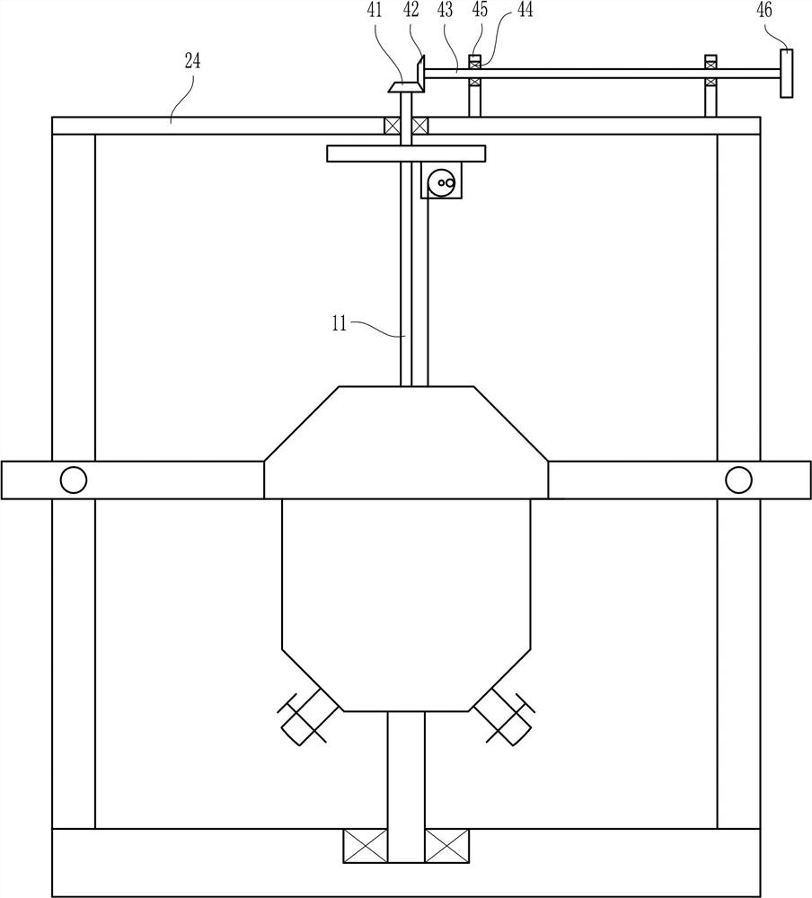 A multi-mode stirring co-precipitation device for rare earth