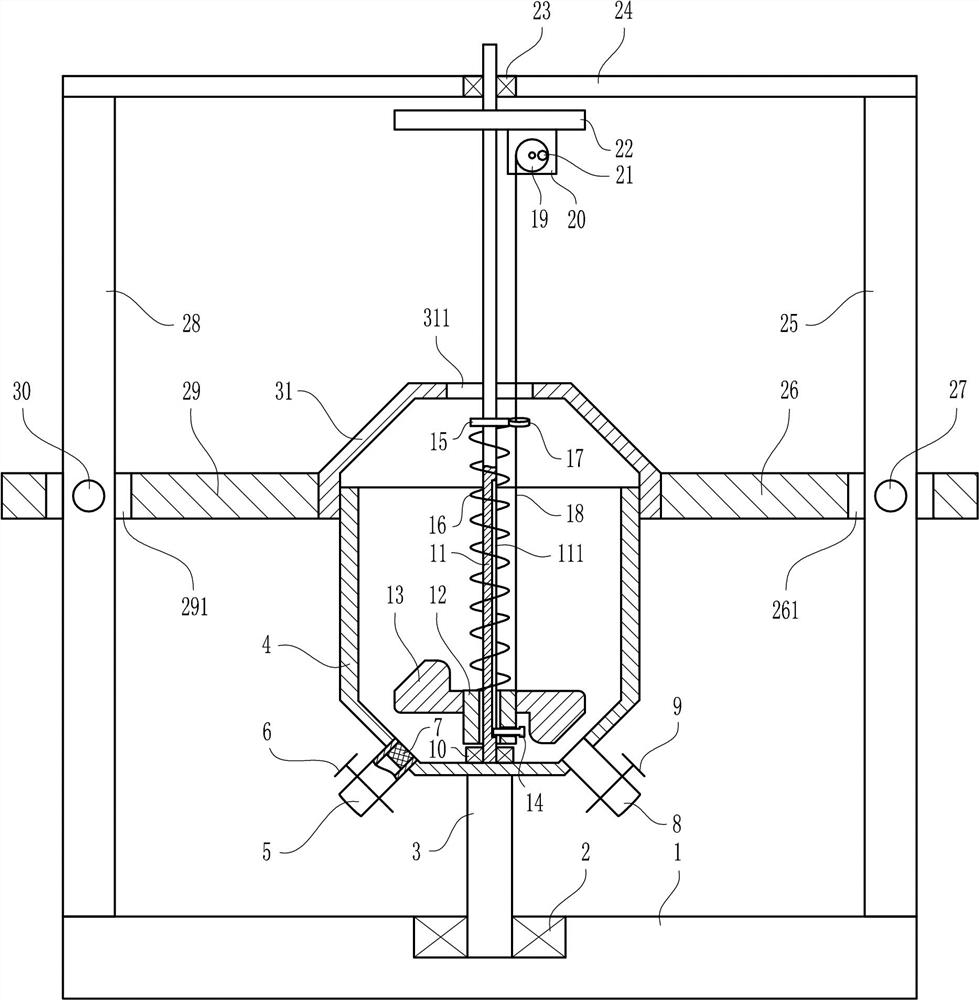 A multi-mode stirring co-precipitation device for rare earth