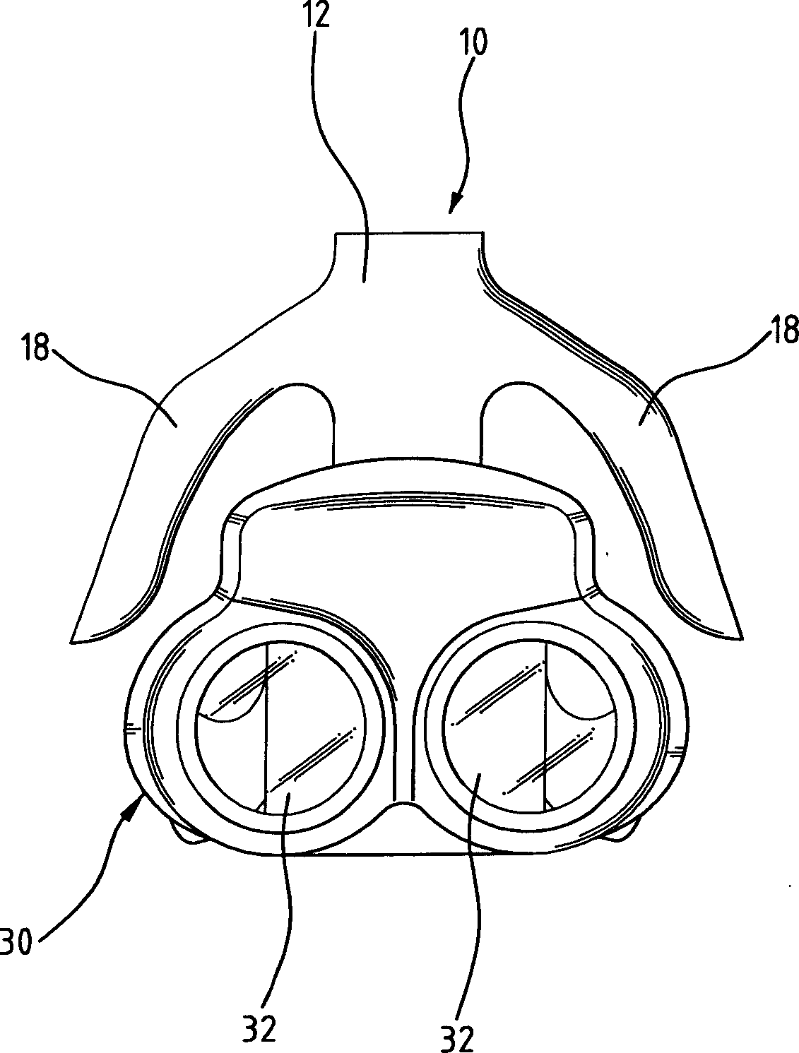 Head-mounting device