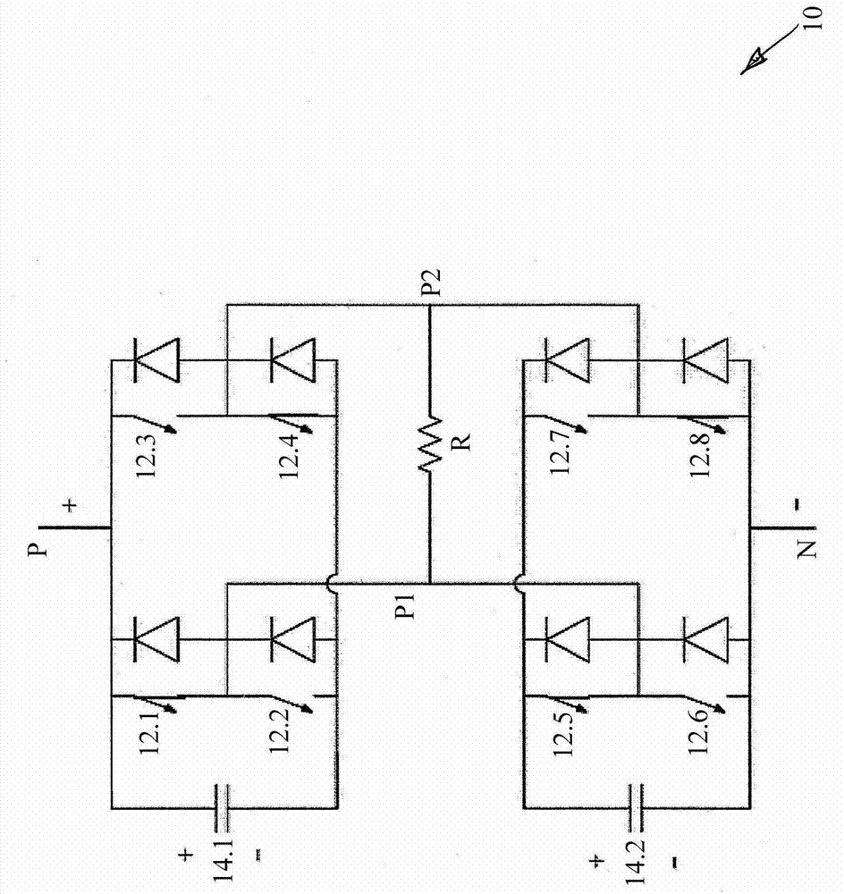 Multiple point rectifier with brake chopper