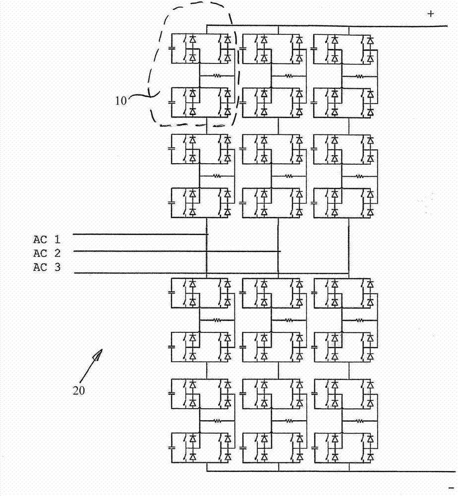 Multiple point rectifier with brake chopper