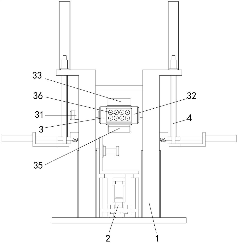 A new energy vehicle tire performance detection system