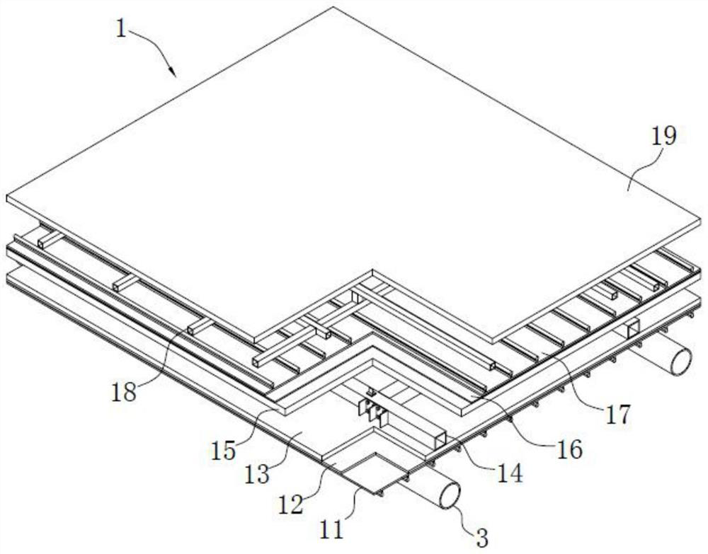Construction method of steel structure building surface decoration structure