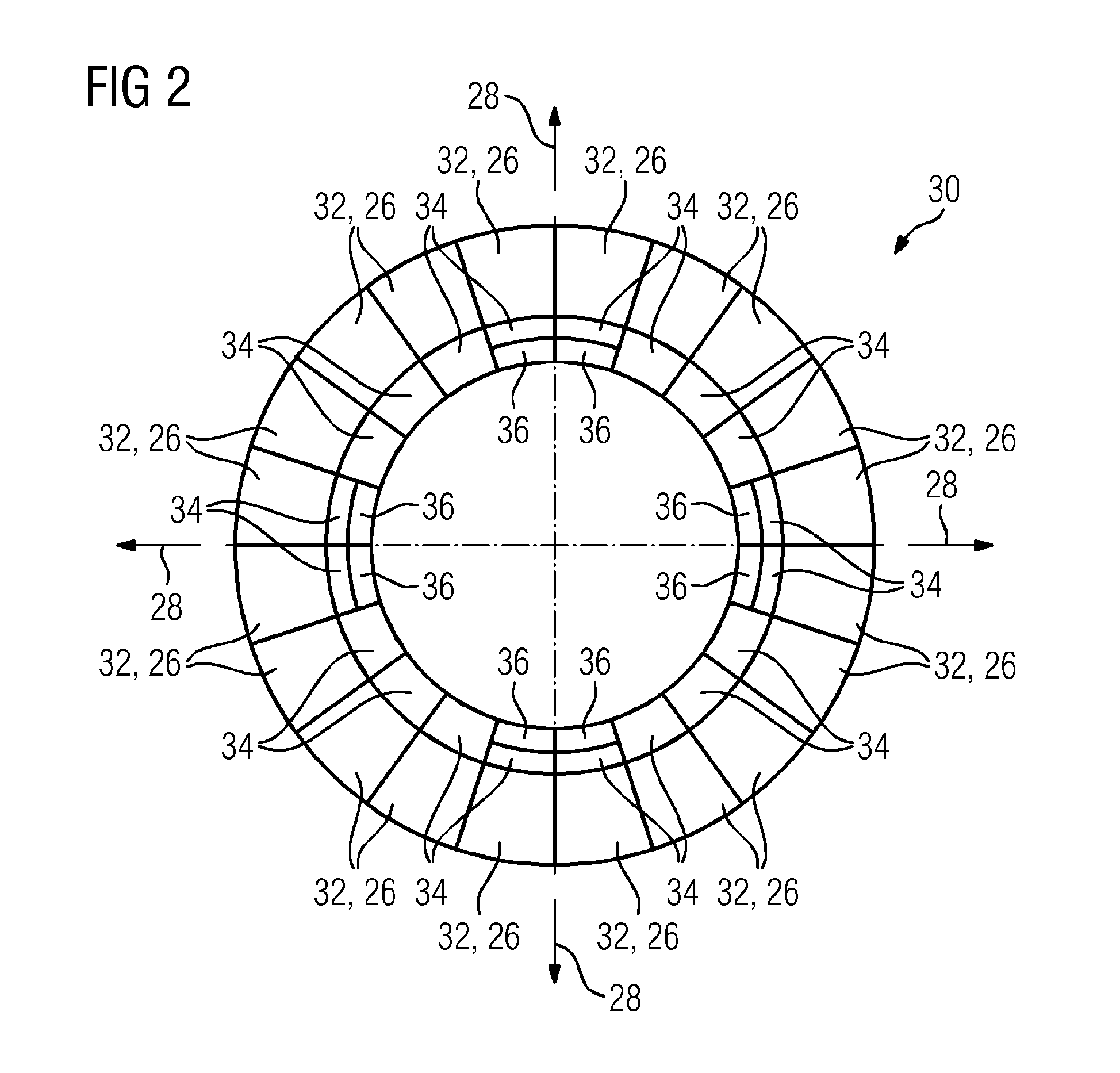 Gas turbine and heat shield for a gas turbine