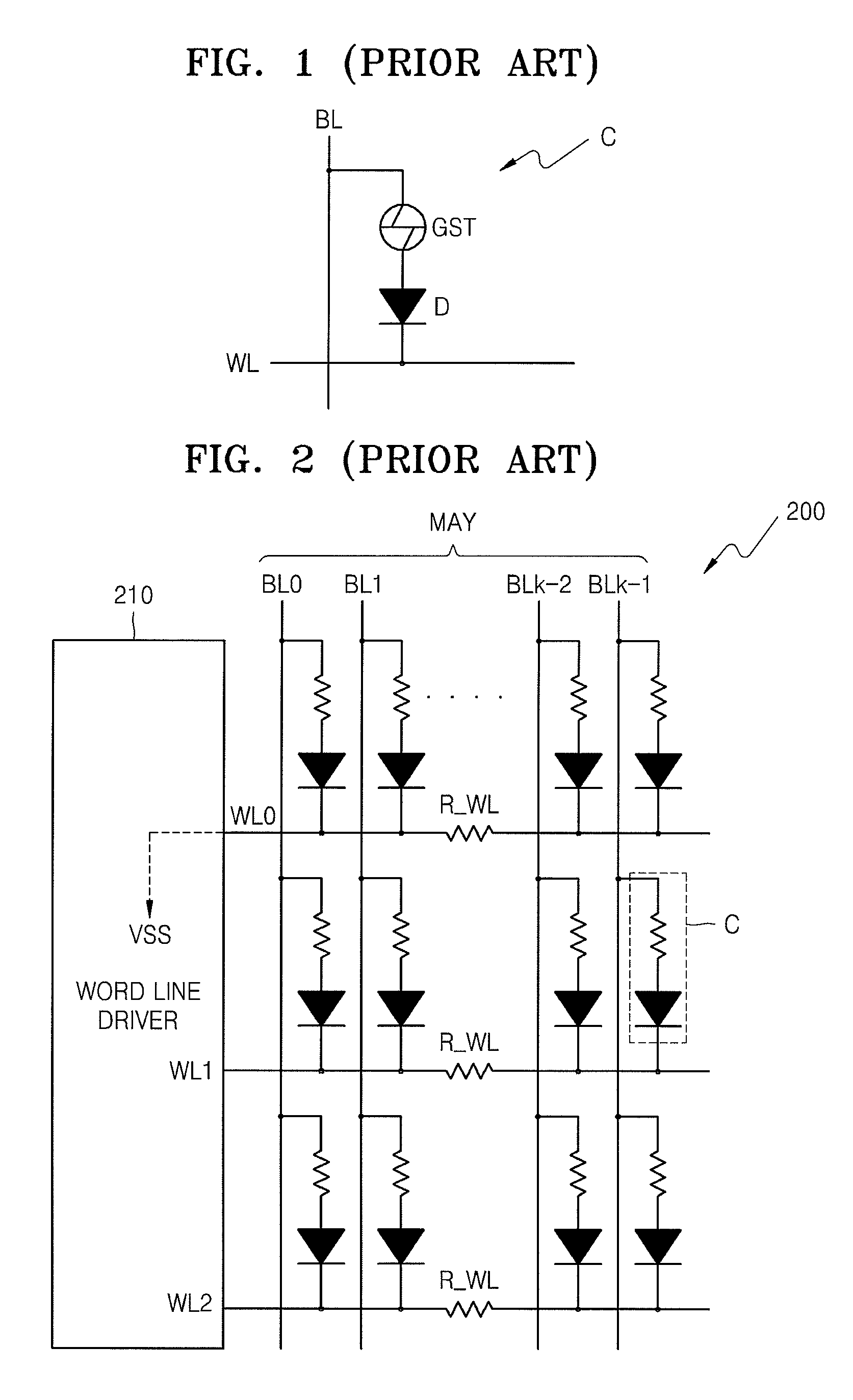 Memory cell array biasing method and a semiconductor memory device