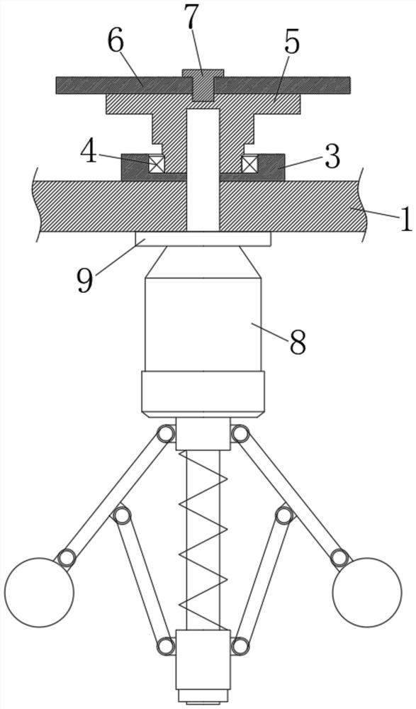 A glue supply device for disc production
