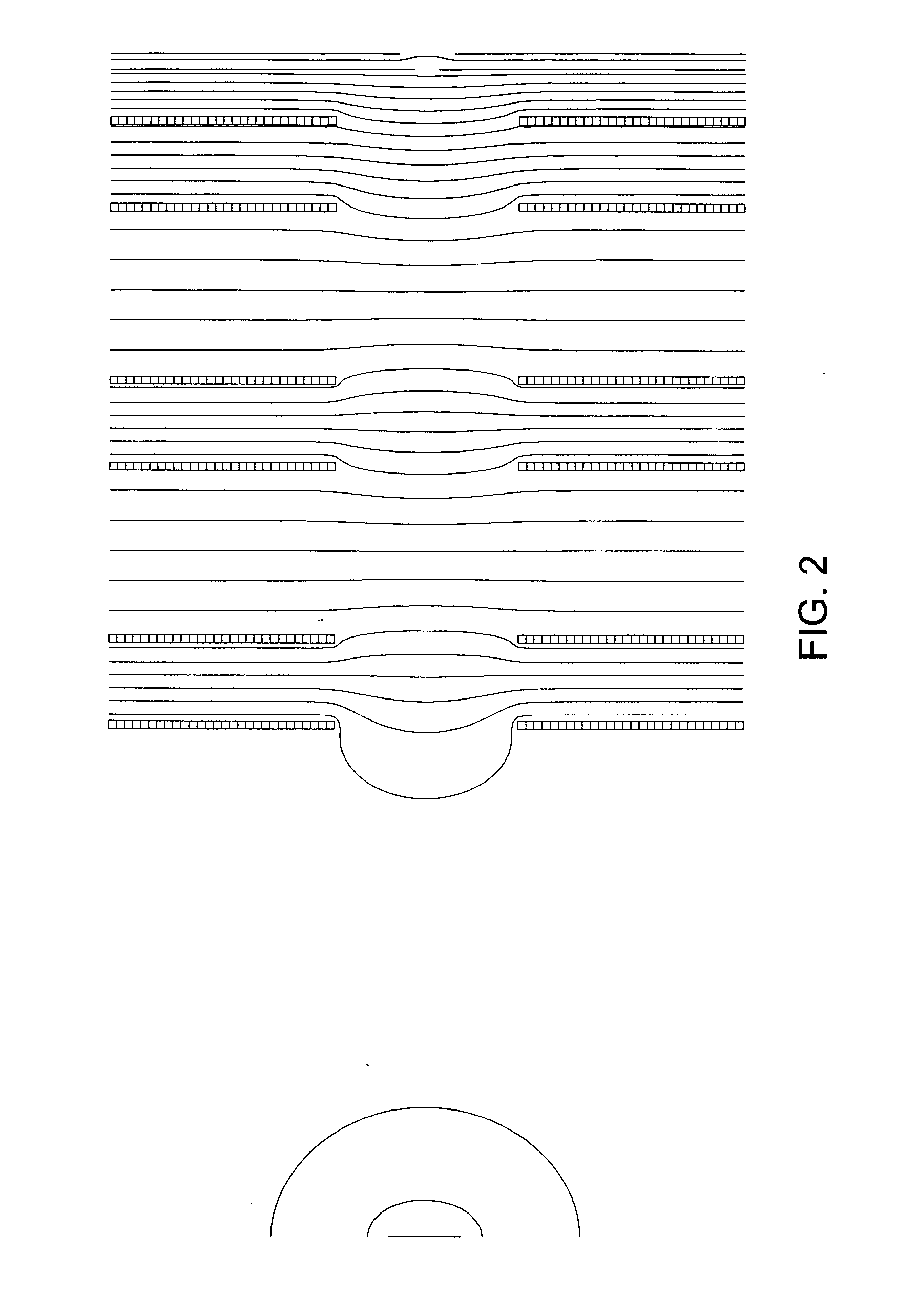 Ion mobility TOF/MALDI/MS using drift cell alternating high and low electrical field regions