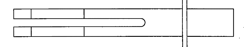 End cover set of brush direct current motor