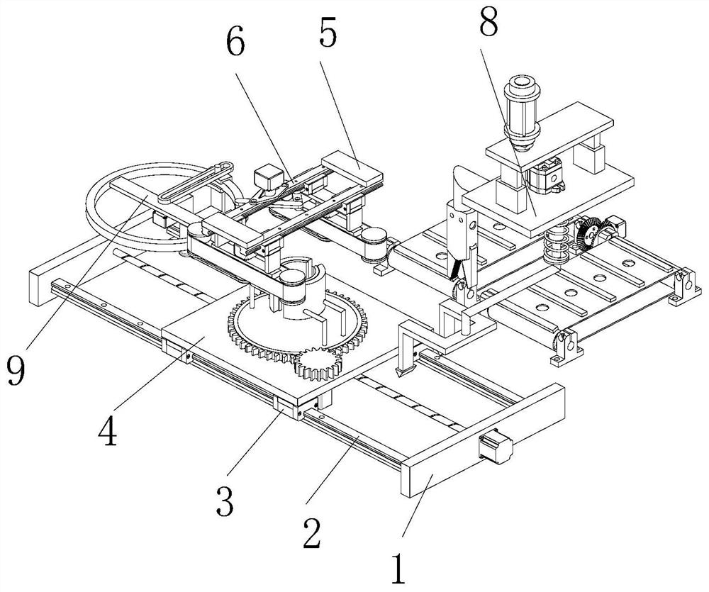 A spark plug processing mechanism for an automobile engine