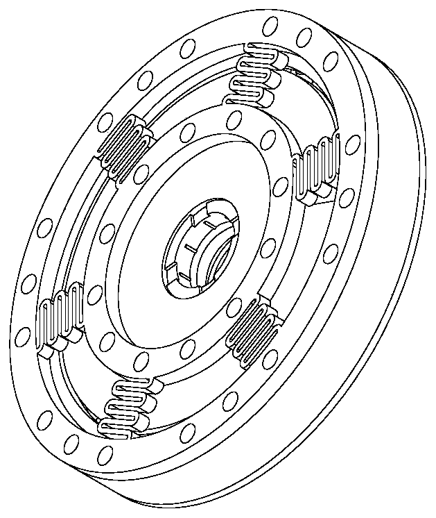 Passive safety impedance mechanism with feedback and damping functions