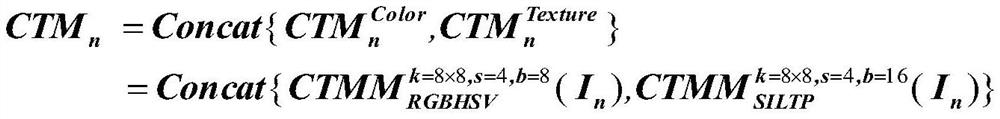 Pedestrian re-identification method and system based on multi-channel consistency features