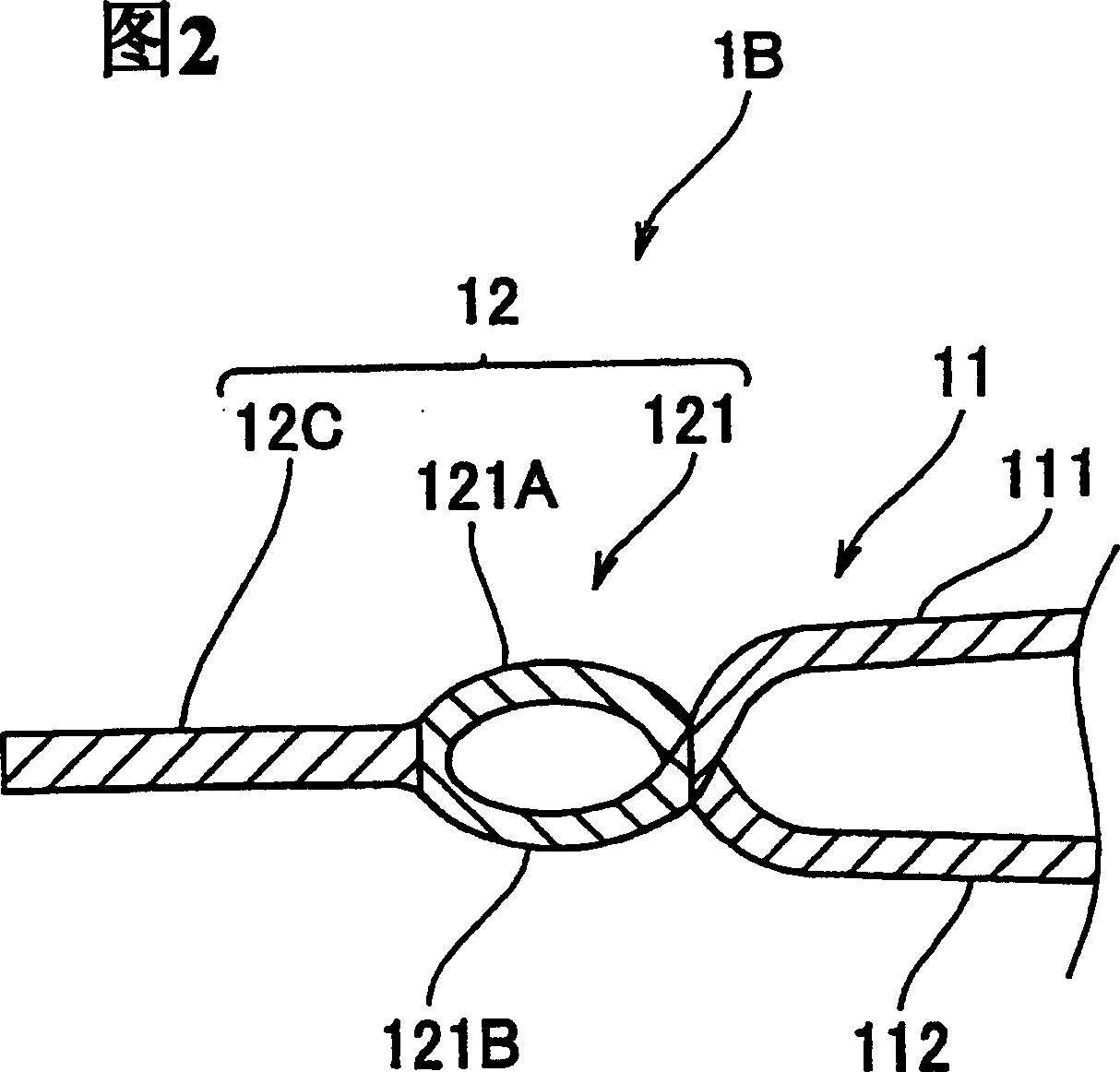 Hollow-weave airbag