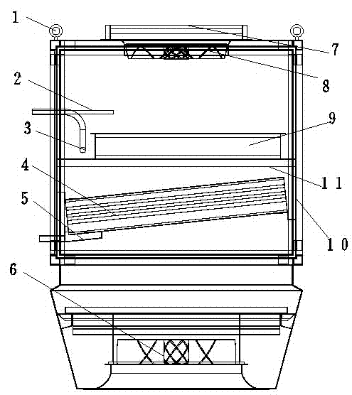 Large-space distributed air-conditioning unit