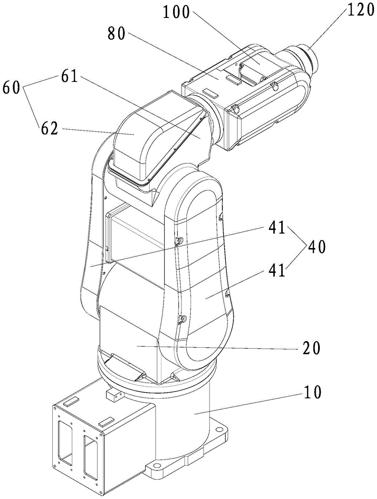 Multi-joint industrial mechanical arm