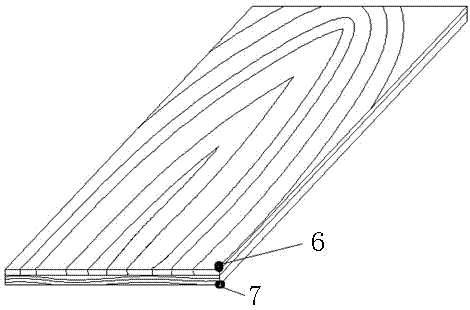 Wood-based composite pipe and preparation method thereof