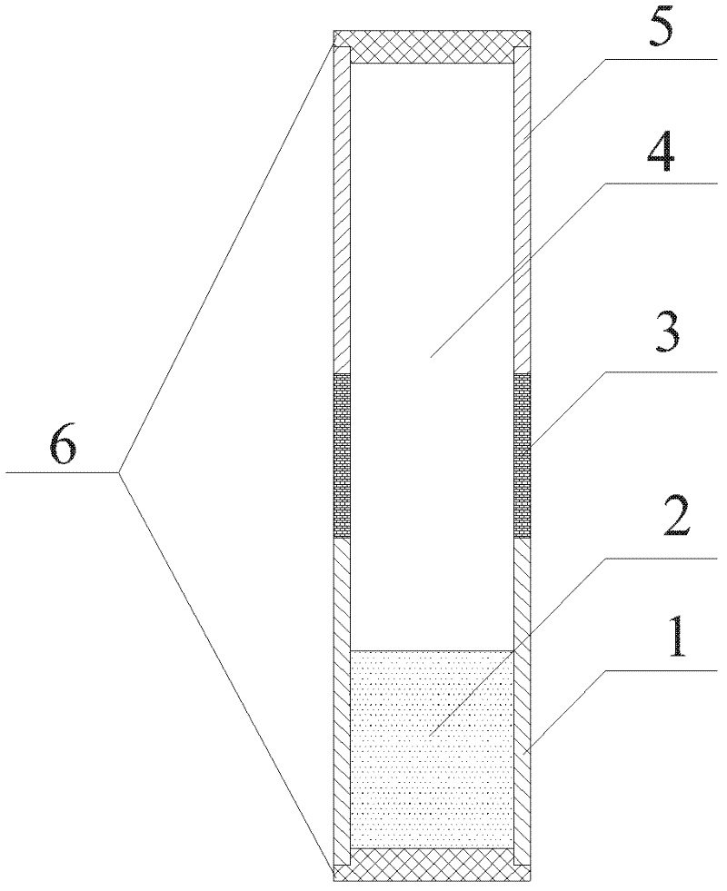 High-efficiency gravity heat pipe and manufacturing method thereof